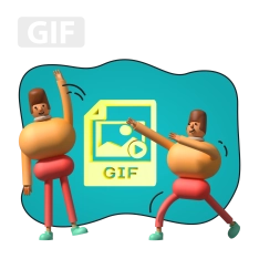 Gif-анимация - КИБЕРшкола программирования для детей, компьютерные курсы для школьников, начинающих и подростков - KIBERone г. Дмитровский