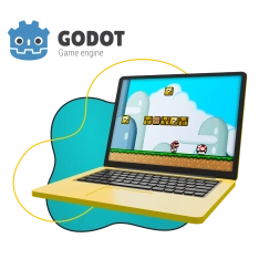 Godot. Основа создания легендарных игр - КИБЕРшкола программирования для детей, компьютерные курсы для школьников, начинающих и подростков - KIBERone г. Дмитровский