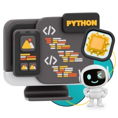 Мой первый сайт с мозгами: Python + AI - КИБЕРшкола программирования для детей, компьютерные курсы для школьников, начинающих и подростков - KIBERone г. Дмитровский