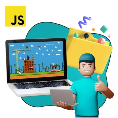 JavaScript для детей: учимся создавать игры, квесты и сайты - КИБЕРшкола программирования для детей, компьютерные курсы для школьников, начинающих и подростков - KIBERone г. Дмитровский